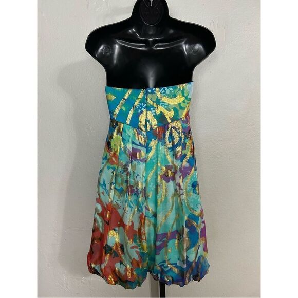 XSCAPE by Joanna Chen multicolored dress Size 8 - Picture 2 of 4